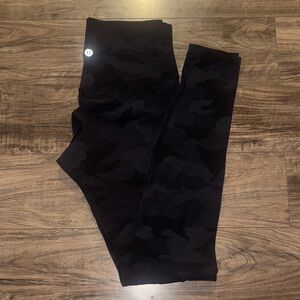 Lululemon black camo leggings